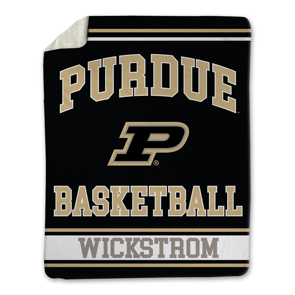 Purdue - NCAA Women's Basketball : Hannah Wickstrom - Blanket-0