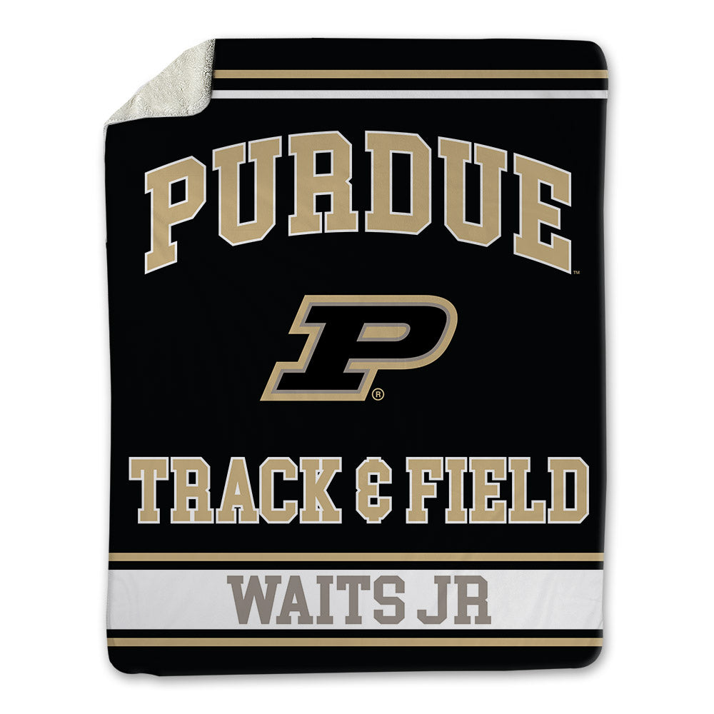 Purdue - NCAA Men's Track & Field : Corey Waits Jr - Blanket-0