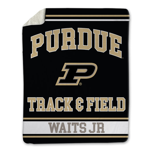 Purdue - NCAA Men's Track & Field : Corey Waits Jr - Blanket-0
