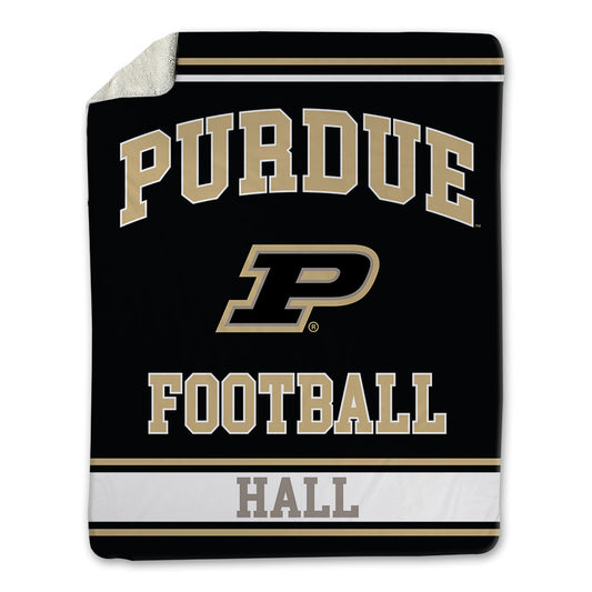Purdue - NCAA Football : jalil hall - Blanket-0