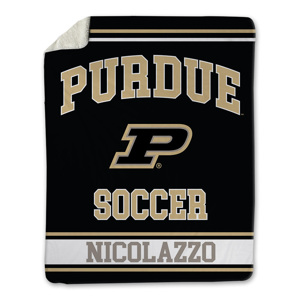 Purdue - NCAA Women's Soccer : Chiara Nicolazzo - Blanket-0