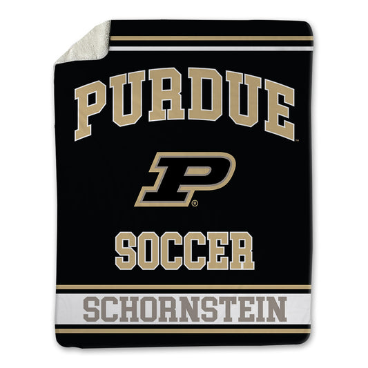 Purdue - NCAA Women's Soccer : Tanna Schornstein - Blanket-0