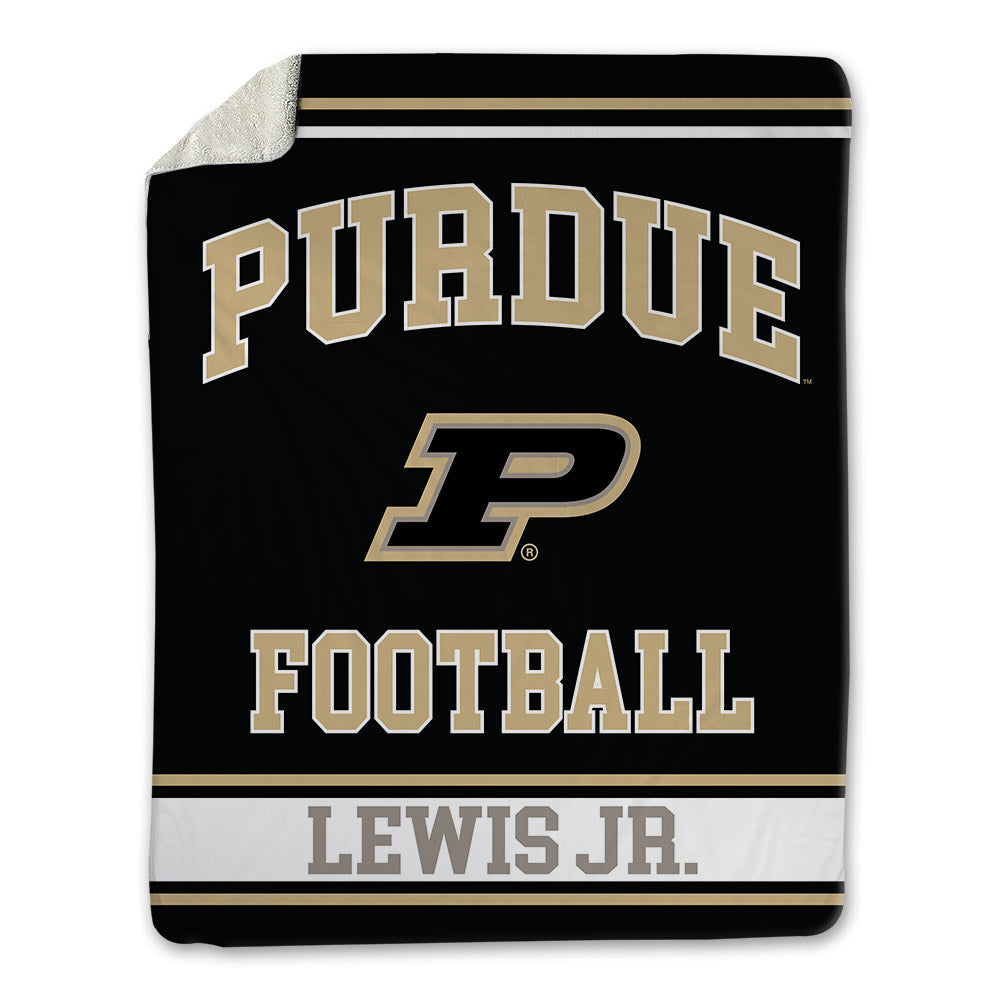 Purdue - NCAA Football : Jeremy Lewis Jr. - Blanket-0