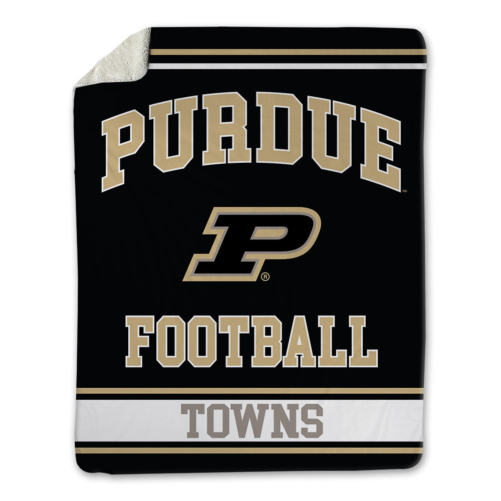 Purdue - NCAA Football : Armari Towns - Blanket-0