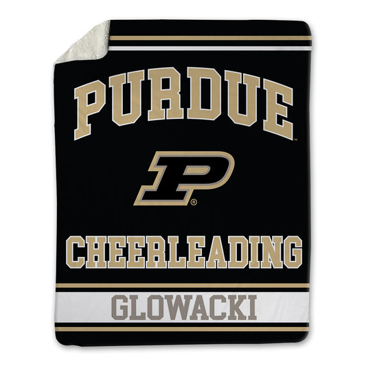 Purdue - NCAA Cheerleading : Michael Glowacki - Blanket-0