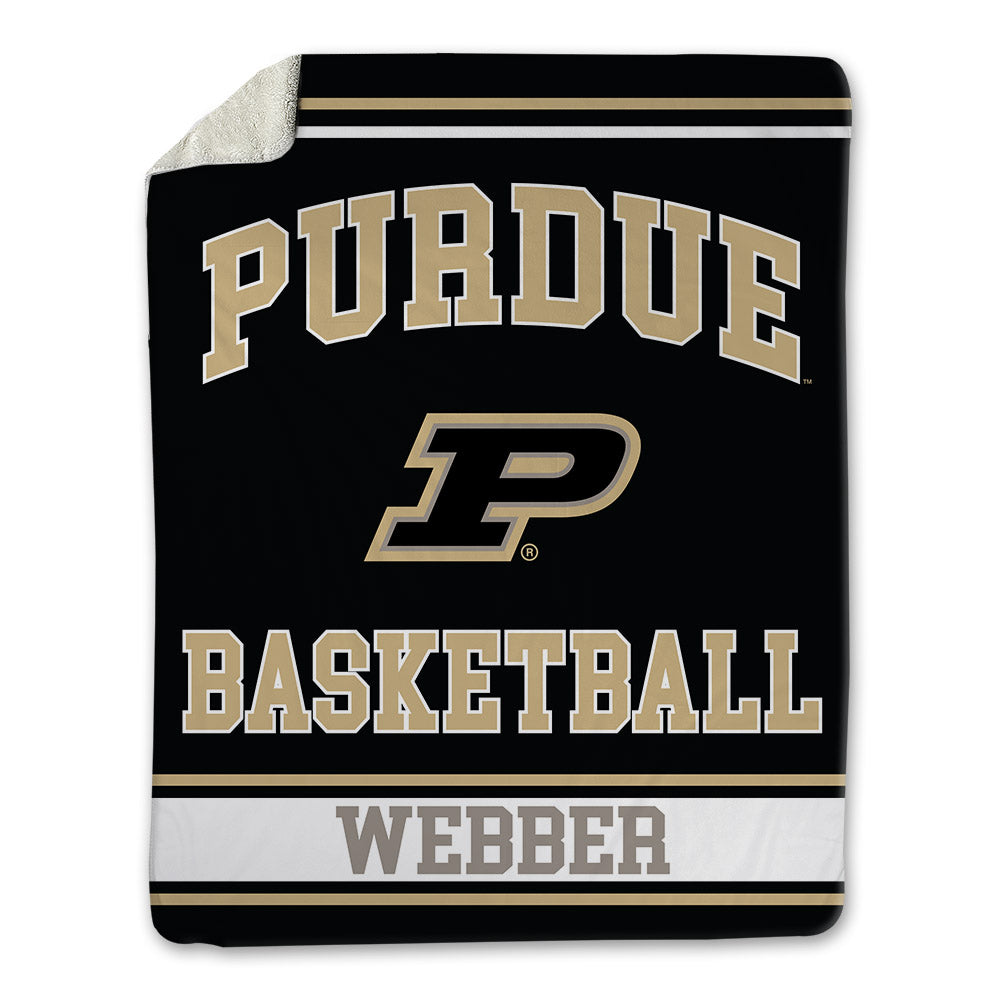 Purdue - NCAA Men's Basketball : Jacob Webber - Blanket-0