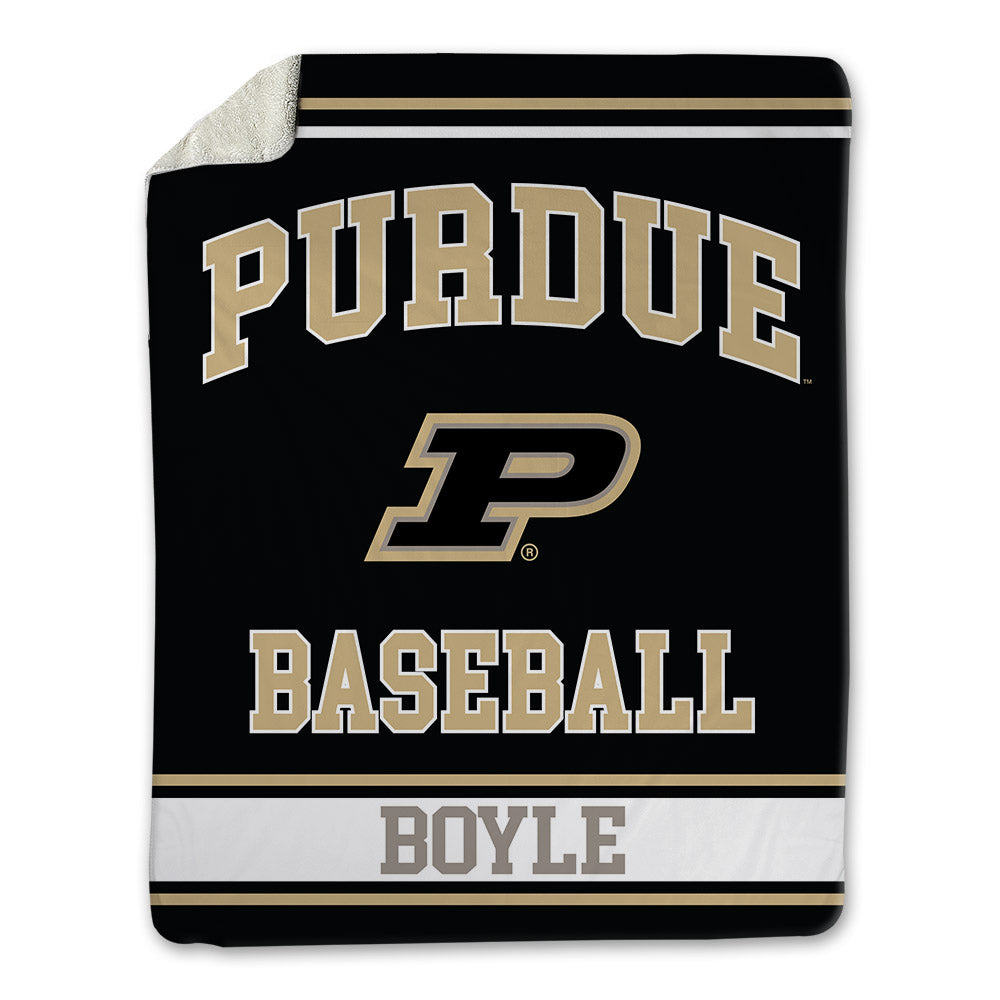 Purdue - NCAA Baseball : Westin Boyle - Blanket-0