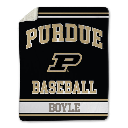 Purdue - NCAA Baseball : Westin Boyle - Blanket-0