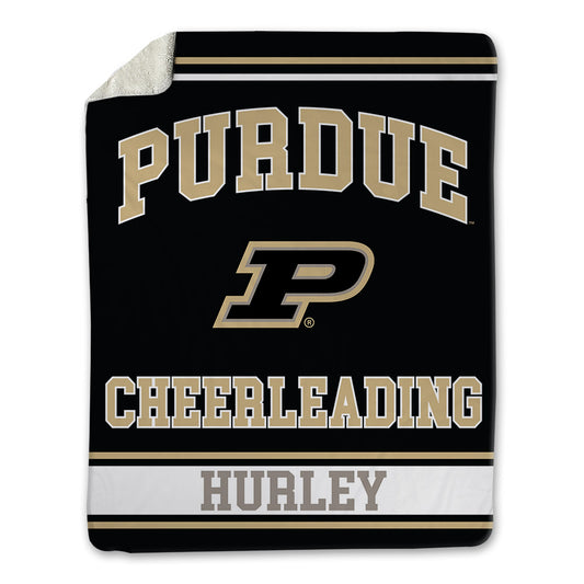 Purdue - NCAA Cheerleading : Emerson Hurley - Blanket-0