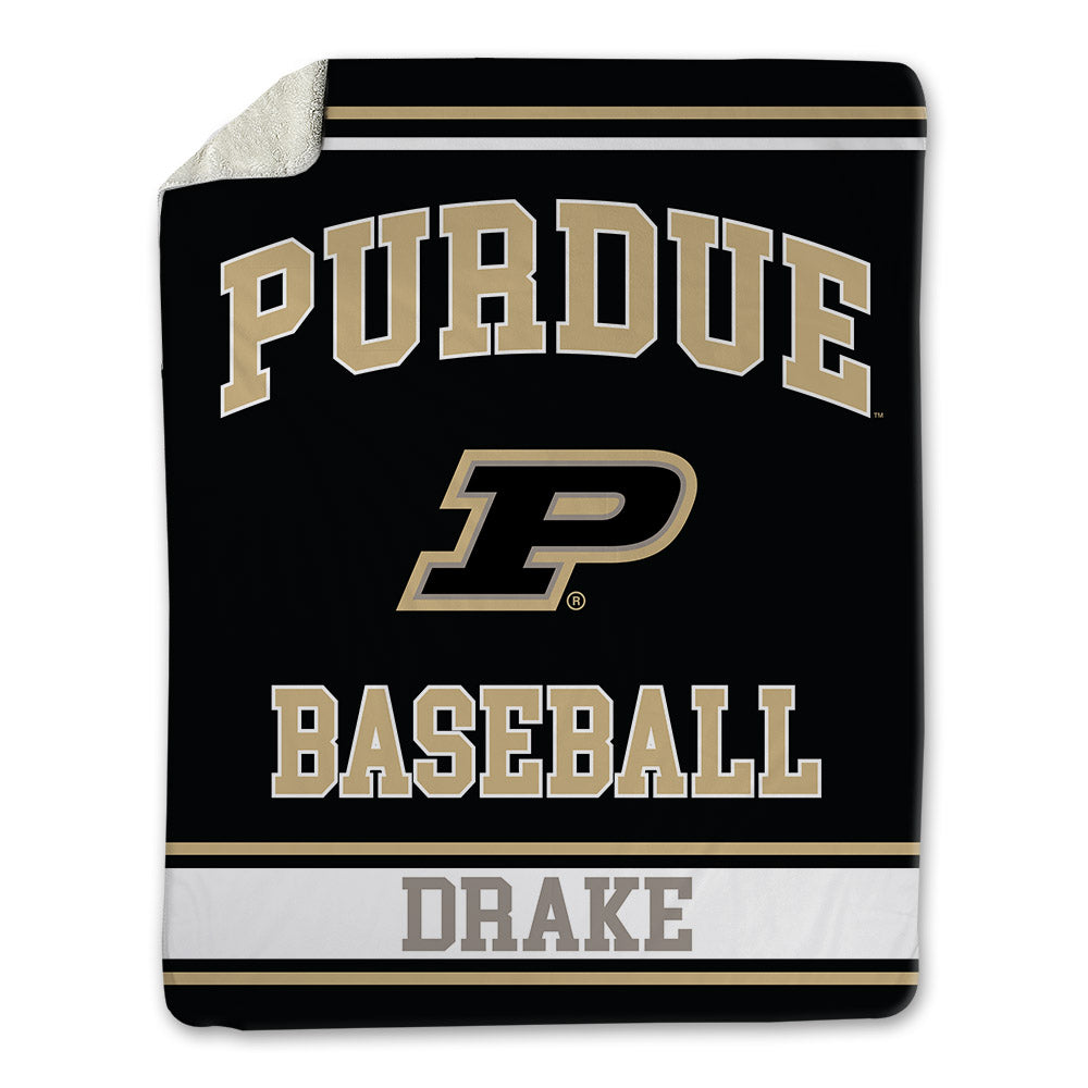 Purdue - NCAA Baseball : Dylan Drake - Blanket-0