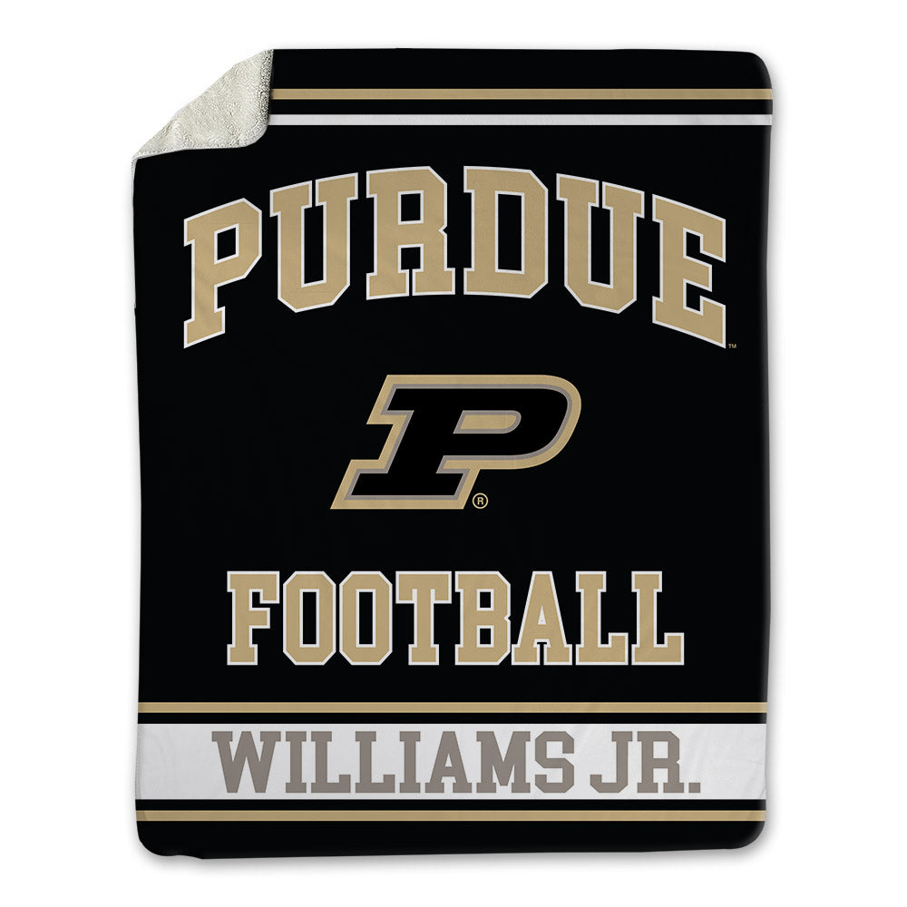 Purdue - NCAA Football : James Williams Jr. - Blanket-0