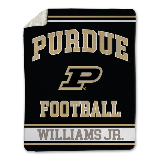 Purdue - NCAA Football : James Williams Jr. - Blanket-0