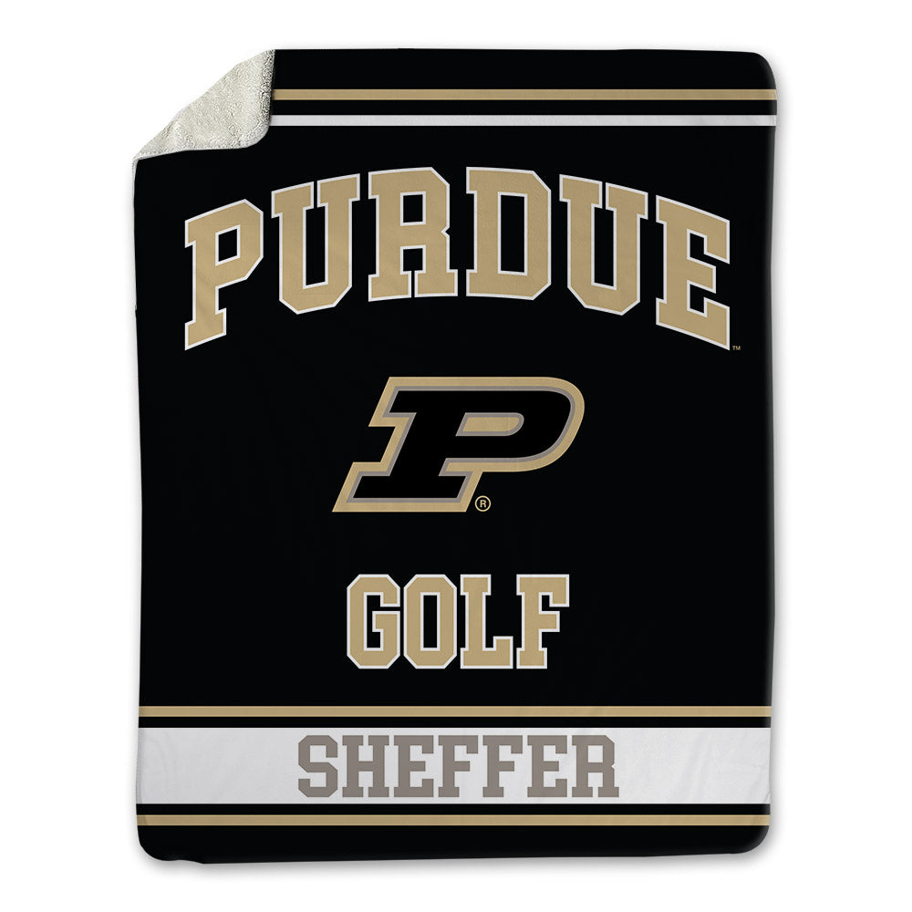 Purdue - NCAA Men's Golf : Micah Sheffer - Blanket-0