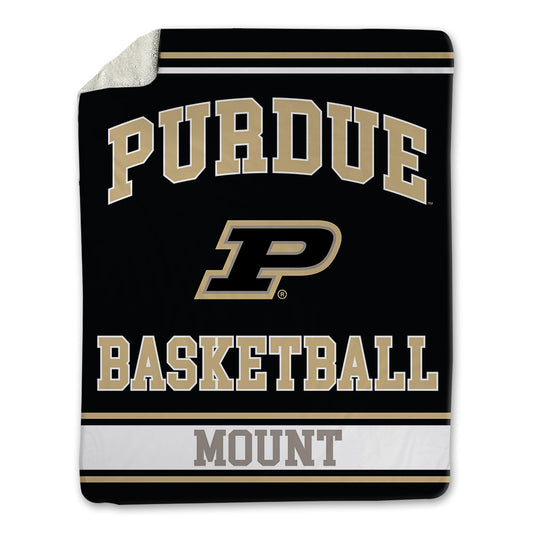Purdue - NCAA Men's Basketball : Rick Mount - Blanket-0