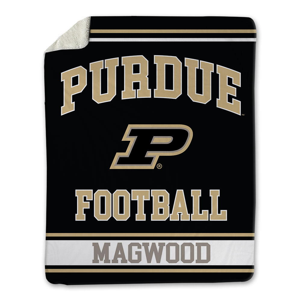 Purdue - NCAA Football : Chauncey Magwood - Blanket-0