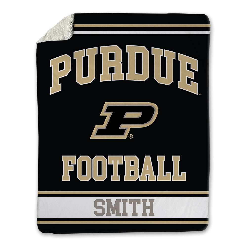 Purdue - NCAA Football : Corey Smith - Blanket-0