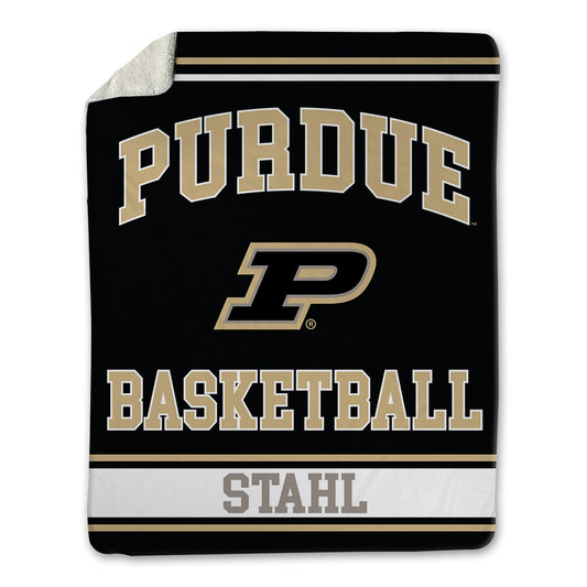 Purdue - NCAA Women's Basketball : Saige Stahl - Blanket-0