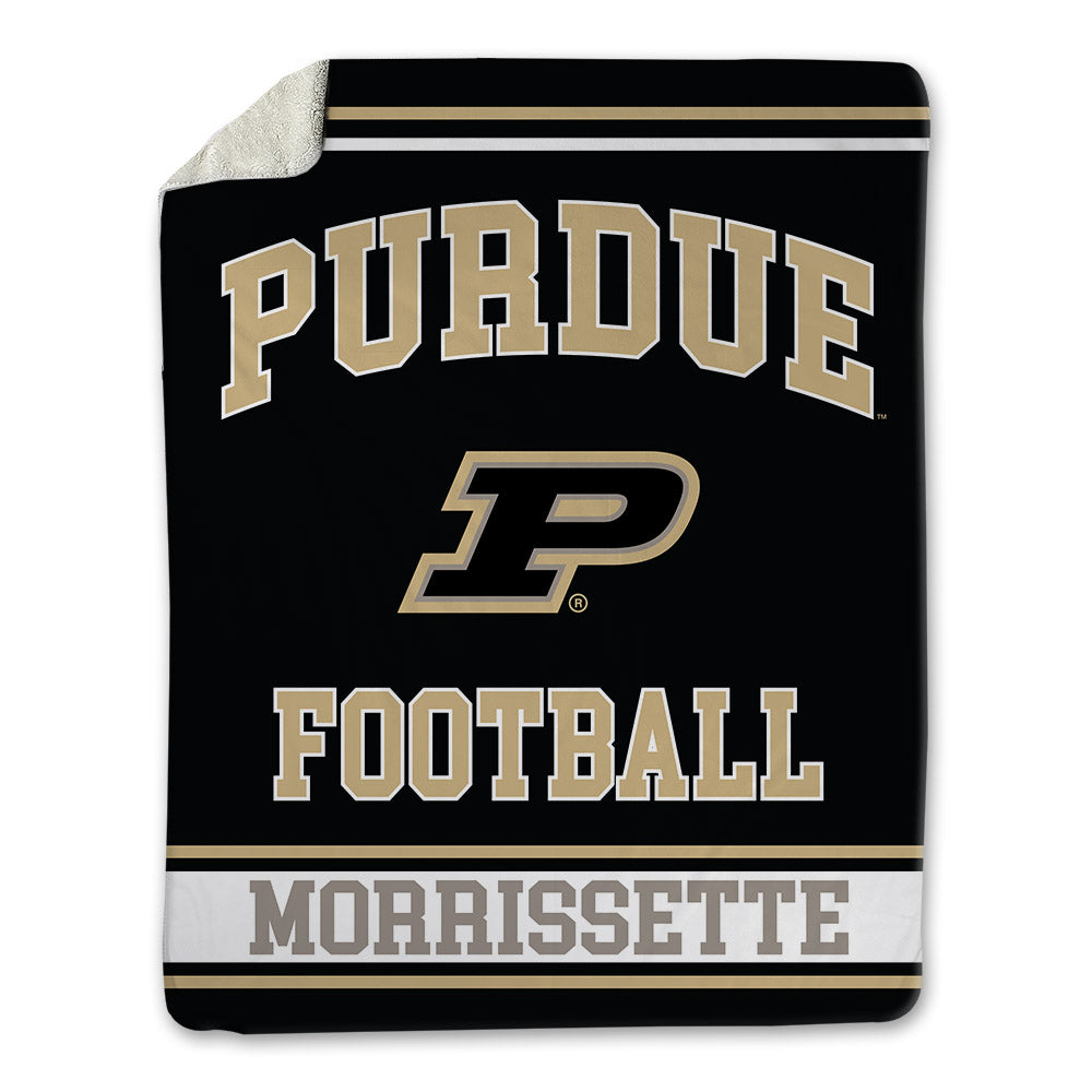 Purdue - NCAA Football : Denylon Morrissette - Blanket-0