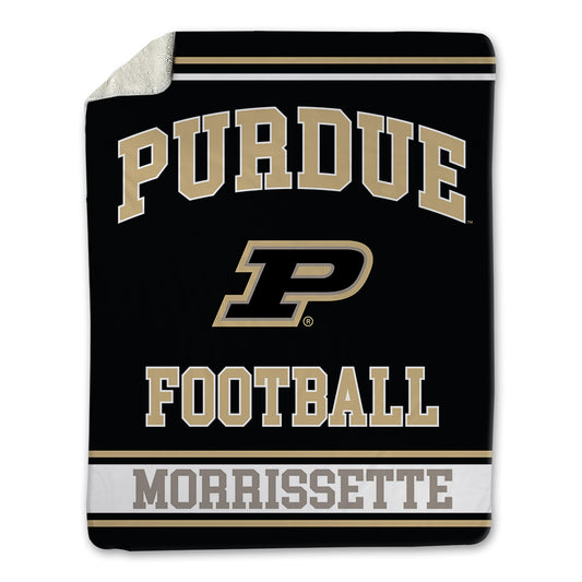 Purdue - NCAA Football : Denylon Morrissette - Blanket-0