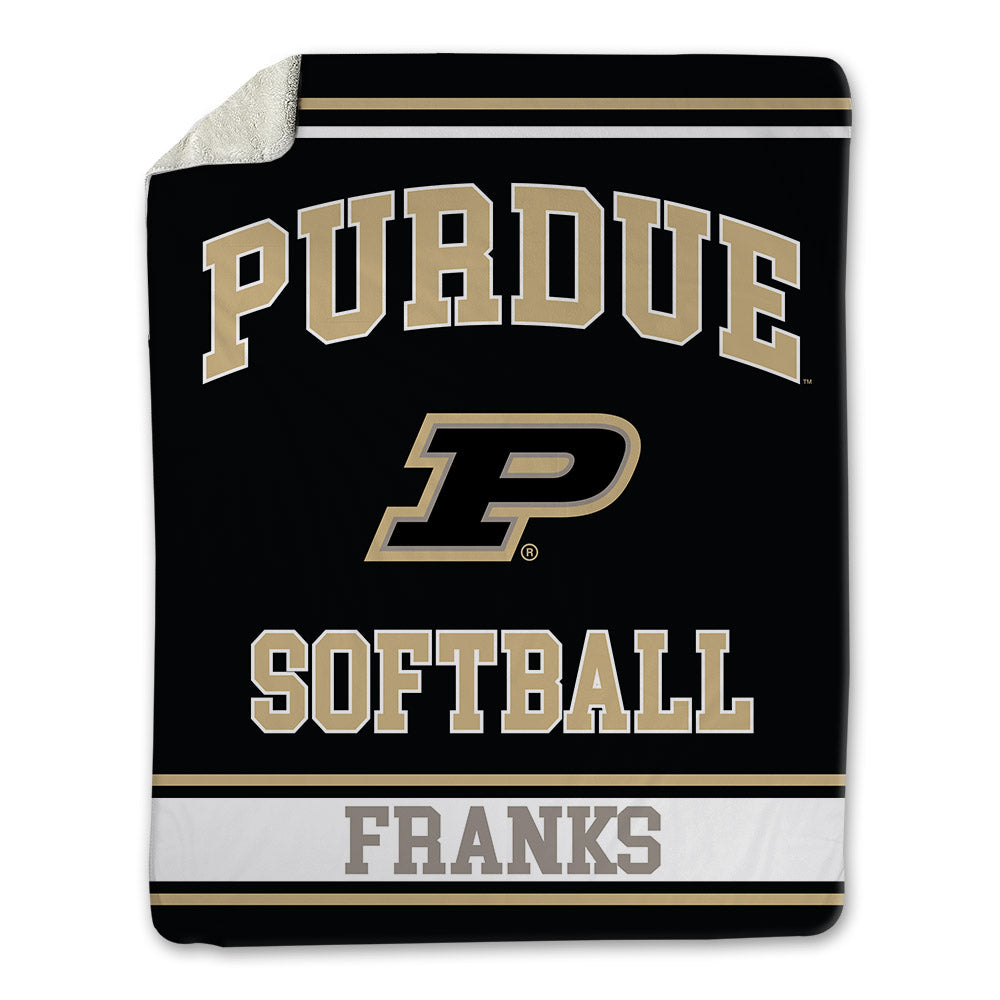 Purdue - NCAA Softball : Kylie Franks - Blanket-0