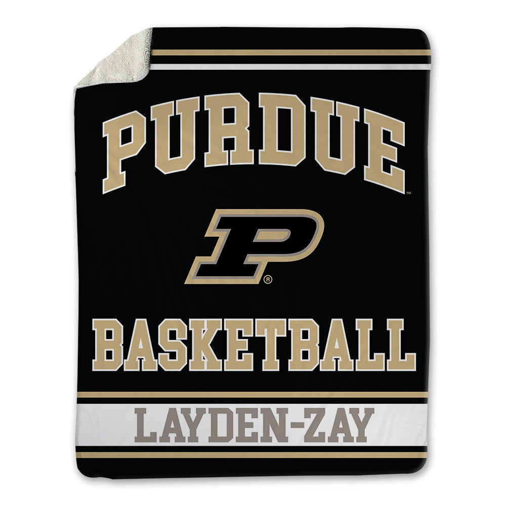Purdue - NCAA Women's Basketball : Madison Layden-Zay - Blanket-0