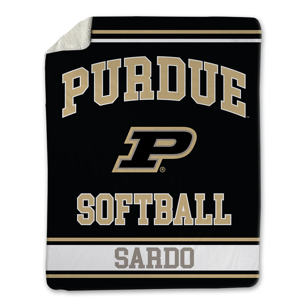 Purdue - NCAA Softball : Roxanne Sardo - Blanket-0