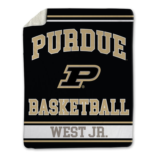 Purdue - NCAA Men's Basketball : Antione West Jr. - Blanket-0