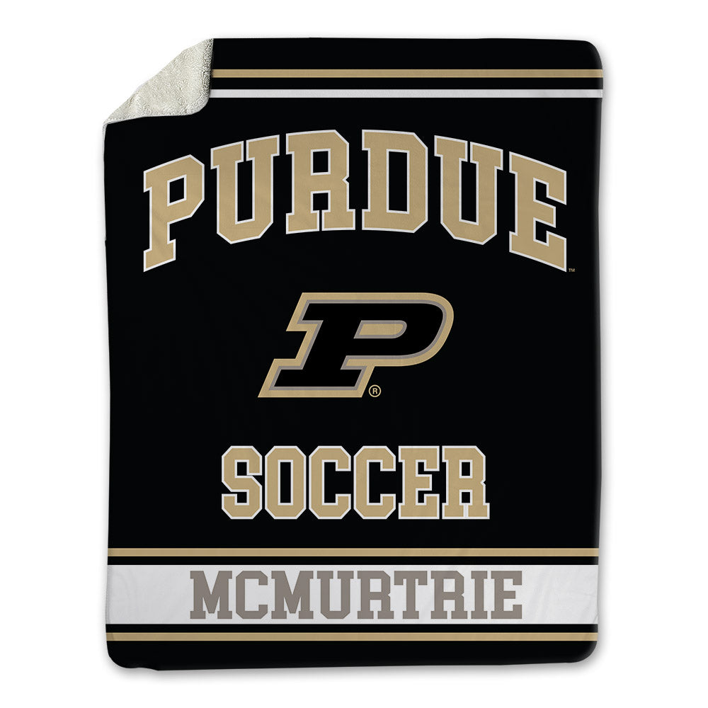 Purdue - NCAA Women's Soccer : Charlotte McMurtrie - Blanket-0