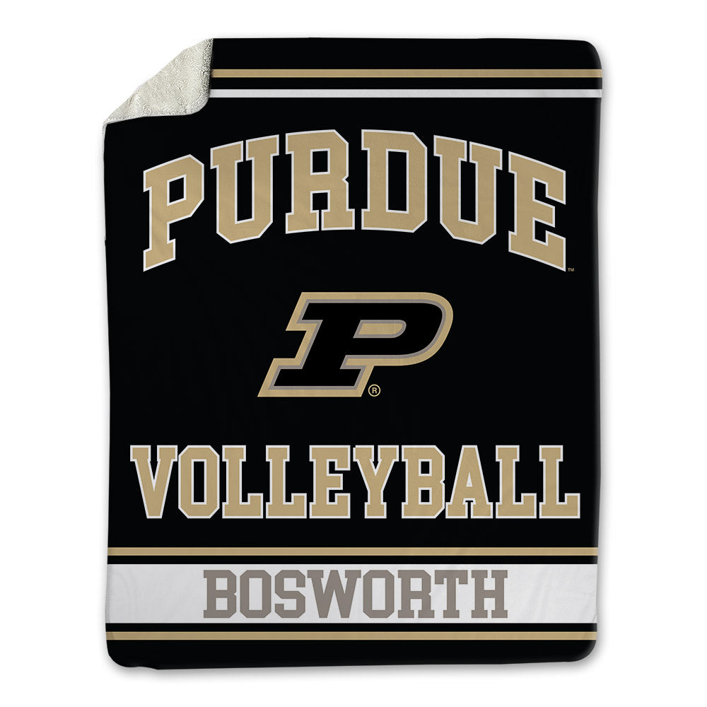 Purdue - NCAA Women's Volleyball : Lily Bosworth - Blanket-0