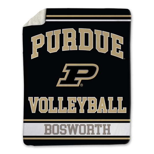 Purdue - NCAA Women's Volleyball : Lily Bosworth - Blanket-0