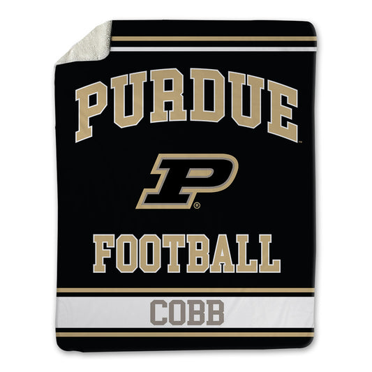Purdue - NCAA Football : Vi'Naz Cobb - Blanket-0