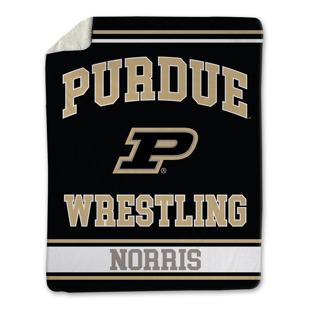 Purdue - NCAA Wrestling : Dustin Norris - Blanket-0