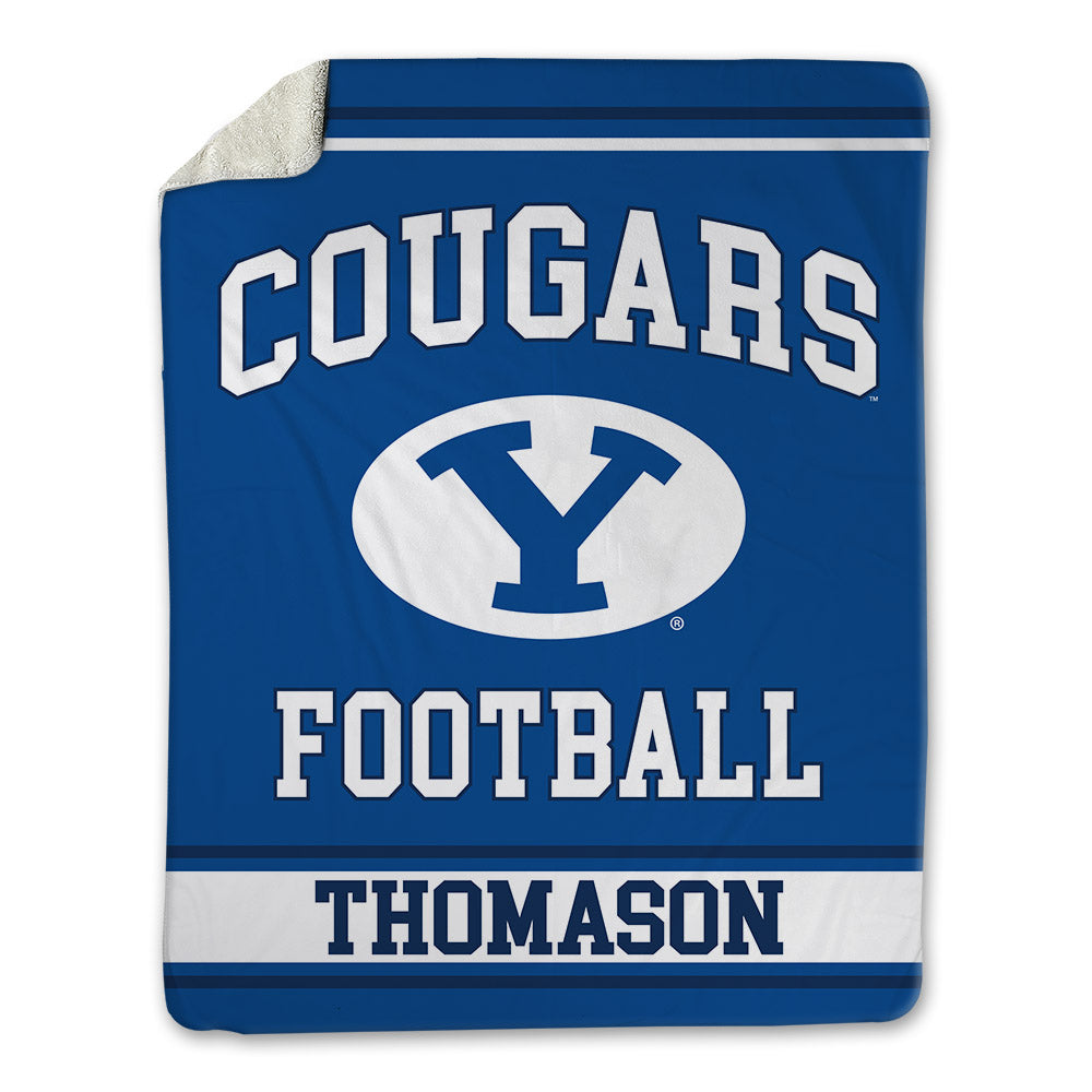 BYU - NCAA Football : Ethan Thomason - Blanket-0