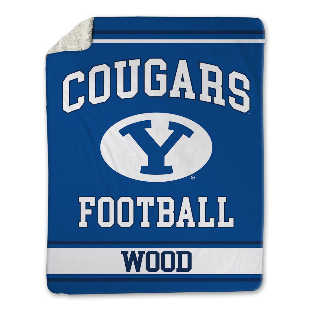 BYU - NCAA Football : Ethan Wood - Blanket-0