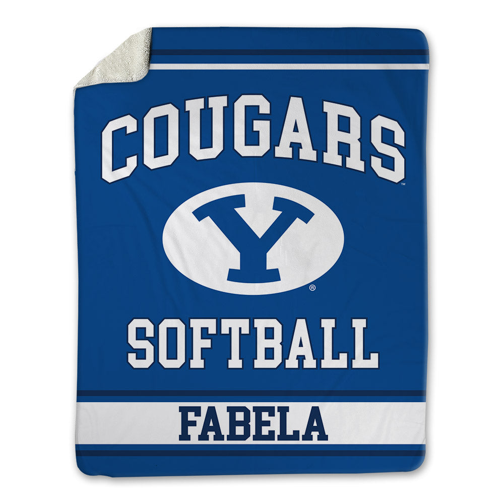 BYU - NCAA Softball : Kaiya Fabela - Blanket-0
