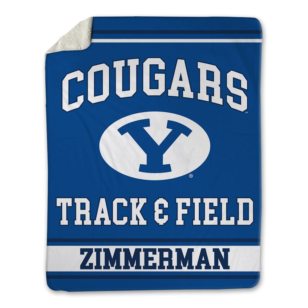 BYU - NCAA Men's Track & Field : Silas Zimmerman - Blanket-0