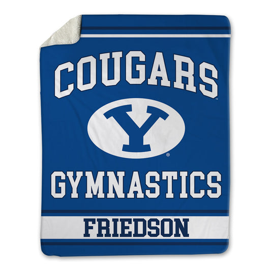 BYU - NCAA Women's Gymnastics : Sophia Friedson - Blanket-0