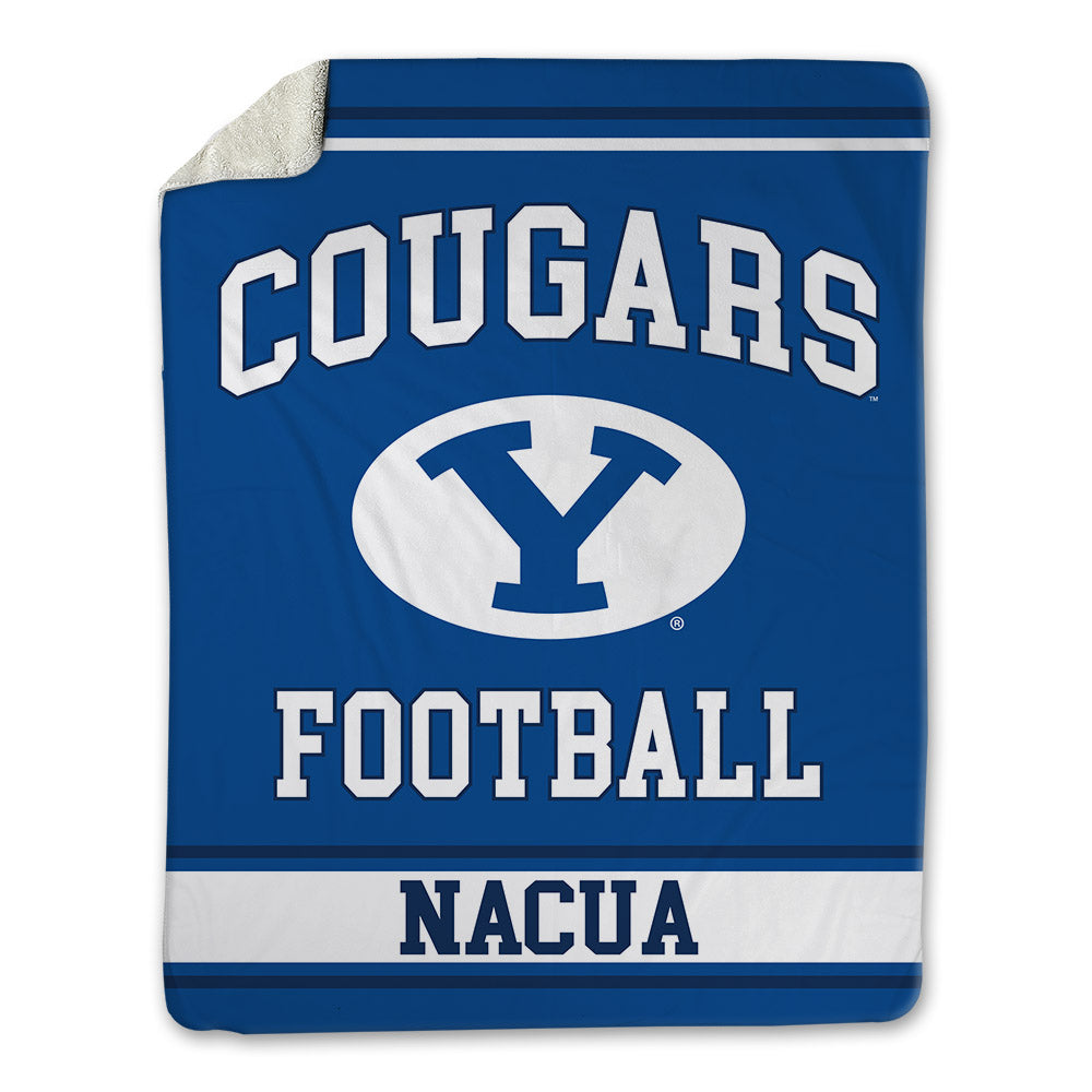 BYU - NCAA Football : Tei Nacua - Blanket-0