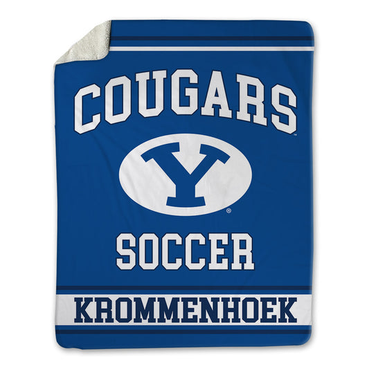 BYU - NCAA Women's Soccer : Mika Krommenhoek - Blanket-0