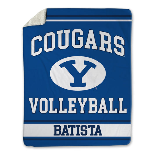BYU - NCAA Men's Volleyball : Corbin Batista - Blanket-0