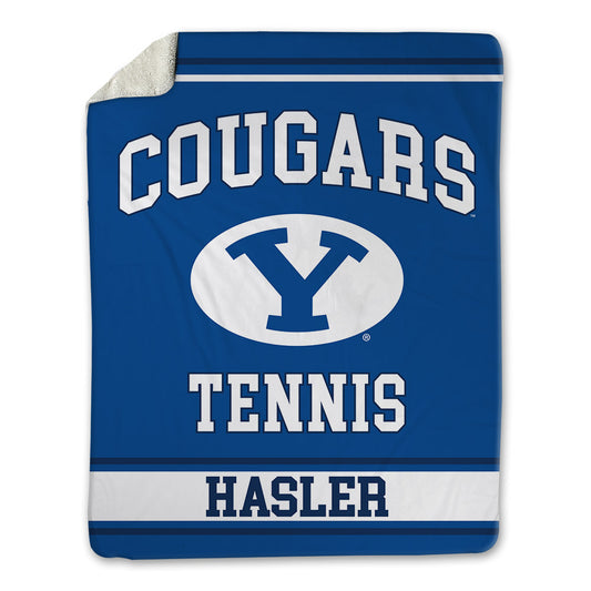 BYU - NCAA Men's Tennis : Caden Hasler - Blanket-0