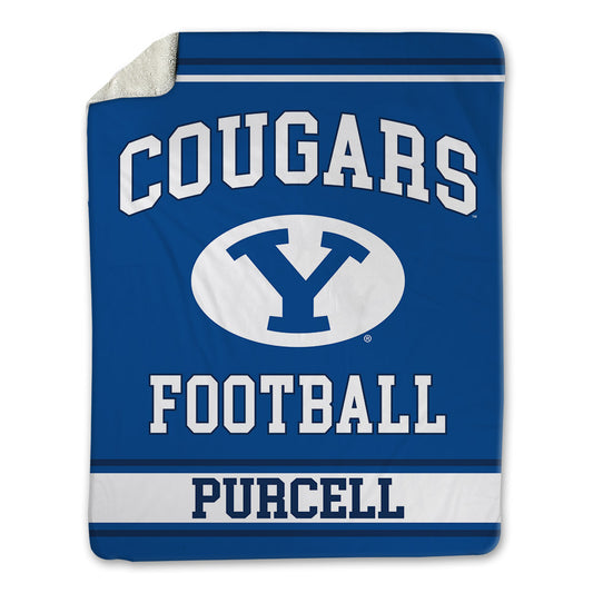 BYU - NCAA Football : Anisi Purcell - Blanket-0