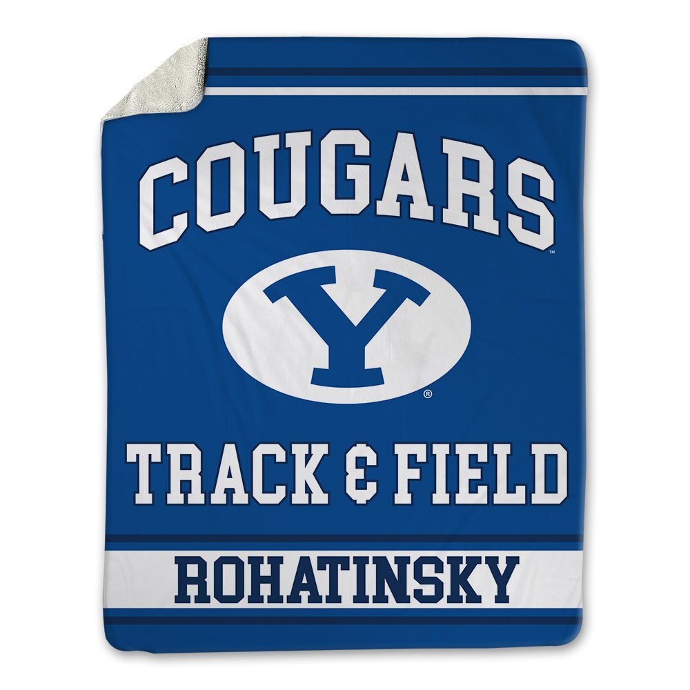 BYU - NCAA Women's Track & Field : Taylor Rohatinsky - Blanket-0