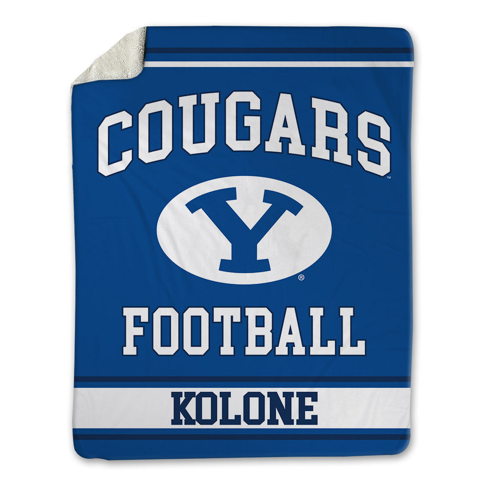 BYU - NCAA Football : Nehemiah Kolone - Blanket-0