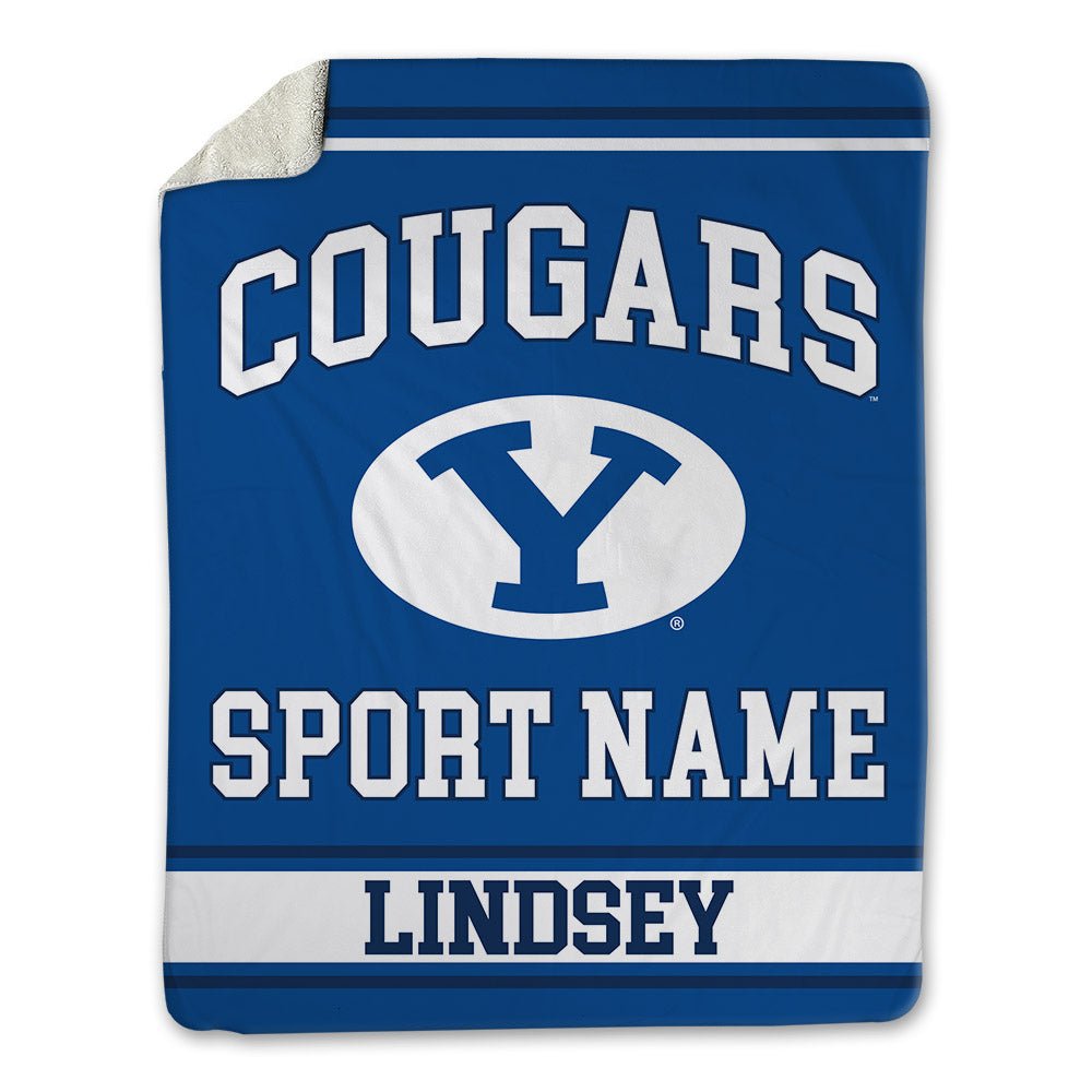 BYU - NCAA Football : Braxton Lindsey - Blanket-0