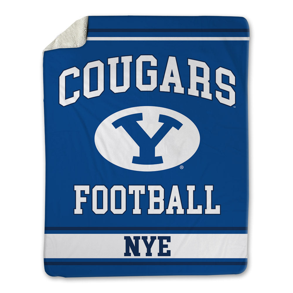BYU - NCAA Football : Jacob Nye - Blanket-0