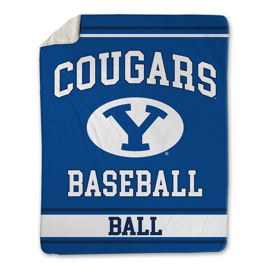 BYU - NCAA Baseball : Bryant Ball - Blanket-0