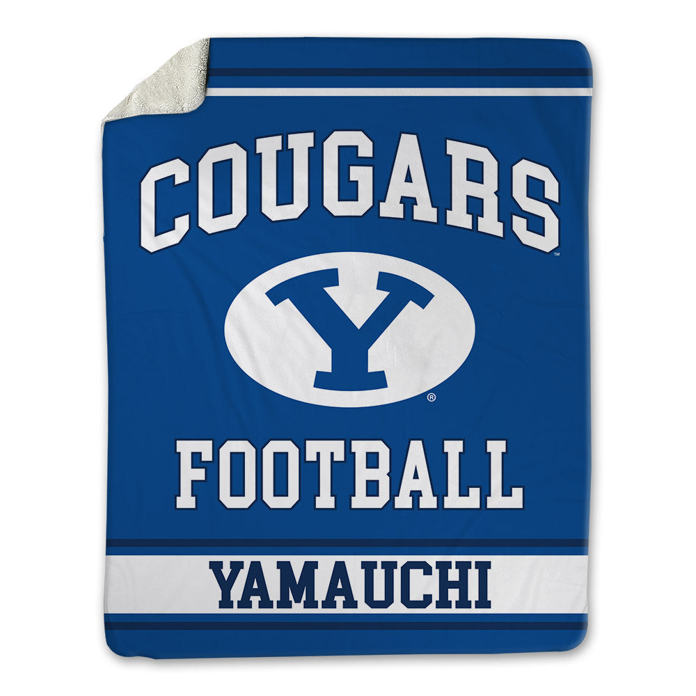 BYU - NCAA Football : Zak Yamauchi - Blanket-0