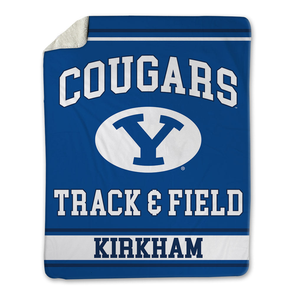 BYU - NCAA Men's Track & Field : Spencer Kirkham - Blanket-0