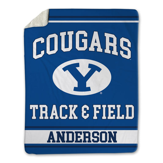 BYU - NCAA Men's Track & Field : Treyton Anderson - Blanket-0